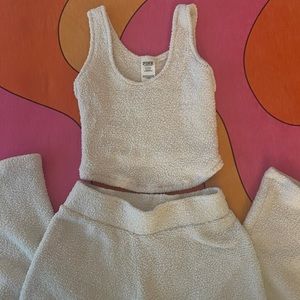 PINK victoria secret 2 piece lounge set